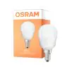 Osram Retrofit LED E14 Boule Dépolie 5W 250lm - 827 Blanc Très Chaud | RGBW - Dimmable - Télécommande - Équivalent 25W