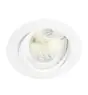 Any Lamp Encastré Spot Circulaire inclinable Blanc | Diamètre 75mm - GU5.3 Culot