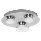 Ledvance Smart+ Wifi LED Applique Murale Éclairage de salle de bains Rond Argent 18W 1100lm - 830-865 Variable Blanc | IP44
