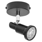 Ledvance LED Decor Spot Acier Noir 3W 230lm - 827 Blanc Très Chaud | Dimmable