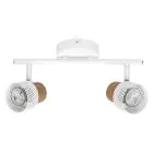 Ledvance LED Decor Spot Cork Acier Blanc 6W 460lm - 827 Blanc Très Chaud | Dimmable