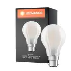 Ledvance Classic Performance LED Ampoule B22d Poire Filament Dépolie 4W 470lm - 827 Blanc Très Chaud | Équivalent 40W