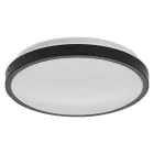 Ledvance Plafonnier LED Applique Murale Éclairage de salle de bains Noir 18W 1150lm - 830-840 CCT | IP44
