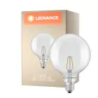 Ledvance Classic LED Globe LED E27 Globe Filament Claire 1.8W 250lm - 827 Blanc Très Chaud | Équivalent 25W