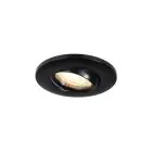 Nordlux Umberto Downlight Aluminium Noir | Convient pour GU10