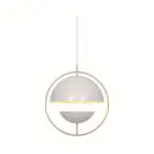 Nordlux Tavia Suspension Luminaire Métal Blanc | Convient pour E27