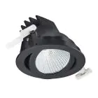 Philips Spot LED LuxSpace Accent Compact Noir RS771B 26W 2700lm 36D - 930 Blanc Chaud | 130mm - Meilleur Rendu Des Couleurs