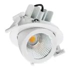 Philips Spot LED LuxSpace Accent Compact RS772B 36W 3850lm 36D - 930 Blanc Chaud | 134mm - Meilleur Rendu Des Couleurs