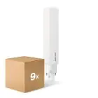 Lot 9x Philips CorePro PL-C LED 8.9W 990lm - 830 Blanc Chaud | 2-Pins - Équivalent 26W