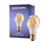 Noxion LED E27 Poire Filament Dorée 7W 630lm - 825 Blanc Très Chaud| Dimmable - Équivalent 50W