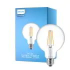 Philips Corepro LED Globe E27 Filament Claire 95mm 7W 806lm - 827 Blanc Très Chaud | Équivalent 60W