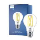 Philips Master LED E27 Poire Filament Claire 5.9W 806lm - 922-927 Dim To Warm | Meilleur Rendu Des Couleurs - Dimmable - Équivalent 60W