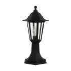 Eglo Lampadaire extérieur Duanera Noir | IP44 - Convient pour 1x E27