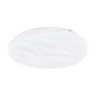 Eglo Mur et Plafonnier Benariba Acier Blanc 14.6W 1600lm - 830 Blanc Chaud | IP20