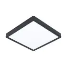 Eglo Plafonnier Argolis 2 Acier Noir 20W 2400lm - 830 Blanc Chaud | IP44