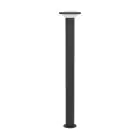 Eglo Lampadaire extérieur Rigosa Acier Noir 10W 1100lm - 830 Blanc Chaud | IP44
