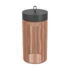 Eglo Lampe De Chevet Garvardo Aluminium Noir 2W 270lm - 824-830-840 CCT | IP20 - Touch Dimmable - USB-C
