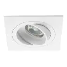 Noxion Encastré Spot Boxi MR16 inclinable Blanc | Diamètre 80mm - GU10 Culot